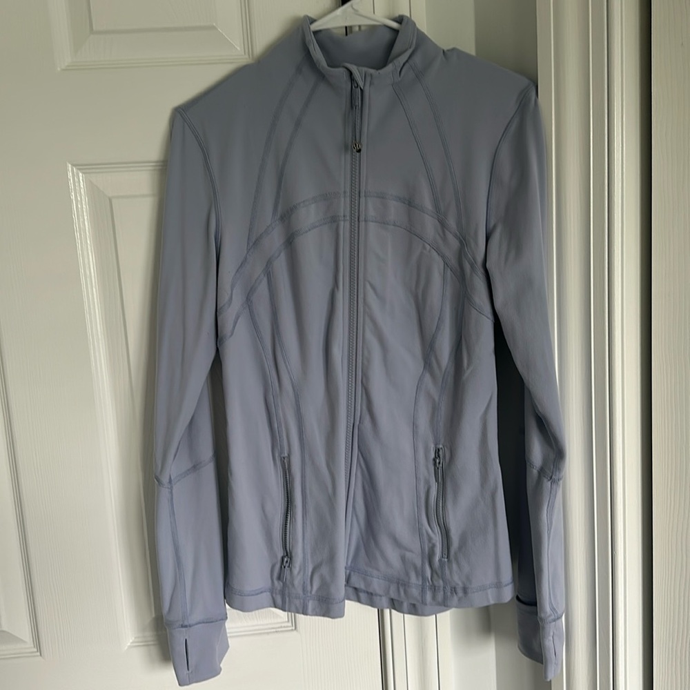Light purple lululemon define jacket size 8 or 10
